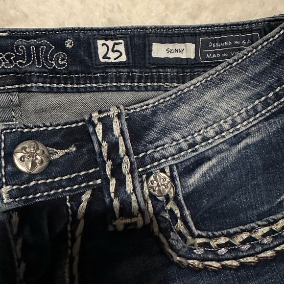 MISS ME JEANS - SIZE 25 - SKINNY - Picture 8 of 9